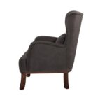 Πολυθρόνα Marta ανθρακί 78x80x96cm ed5810 - Image 5