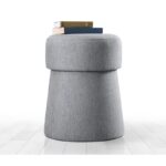 Σκαμπώ Beans γκρι 50x40cm ed5831 - Image 4