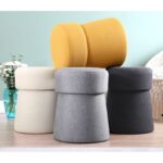 Σκαμπώ Beans γκρι 50x40cm ed5831 - Image 2