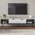 Έπιπλο τηλεόρασης Marblous 180x35x45cm μελαμίνη ed5849