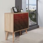 Συρταριέρα Trio μελαμίνη 80x40x90cm ed5852 - Image 5