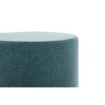 Σκαμπό Octo τιρκουάζ μεταλλικά πόδια μαύρα 40x40x40εκ ed5859 - Image 3