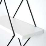 Ραφιέρα Crorl άσπρο μέταλλο 40x31x15εκ ed5879 - Image 2