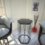 Βοηθητικό τραπέζι Cita Marble 40x35x62cm ed5881 - Image 5