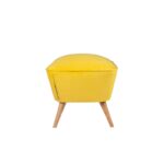 Σκαμπώ Buena 57x45cm μουσταρδί ed5885 - Image 5