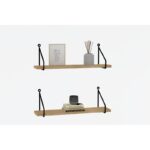 Ραφιέρα Reco Sapphire δρυς μελαμίνη 60x18x12εκ ed5897