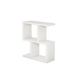 Βοηθητικό τραπεζάκι Zet άσπρο χρώμα μελαμίνη 45x17x51 4cm ed5905 - Image 3
