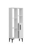 Ντουλάπι μπάνιου Leni άσπρη μελαμίνη 50x29 6x138 6cm ed5910 - Image 3