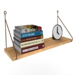 Ράφι τοίχου Armoni Oak μελαμίνη 72x20x20cm ed5919 - Image 3