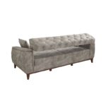 Καναπές τριθέσιος Marta γκρι ύφασμα 225x94x85cm ed5922 - Image 4