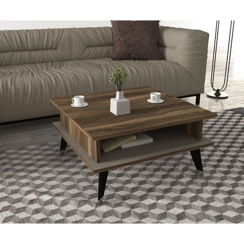 5925_0-800x800 Τραπεζάκι σαλονιού Logo 72x72x38 2cm μελαμίνη ed5925 - Image 1