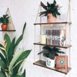 Ραφιέρα Raf καρυδί ξύλο 60x13x120εκ ed5938