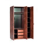 Ντουλάπα Pirata 121x54x203cm μελαμίνη ed5976 - Image 3