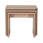 Τραπεζάκι σαλονιού Sesami σετ 2 τεμαχίων μελαμίνη 45x42x36cm ed5999 - Image 5