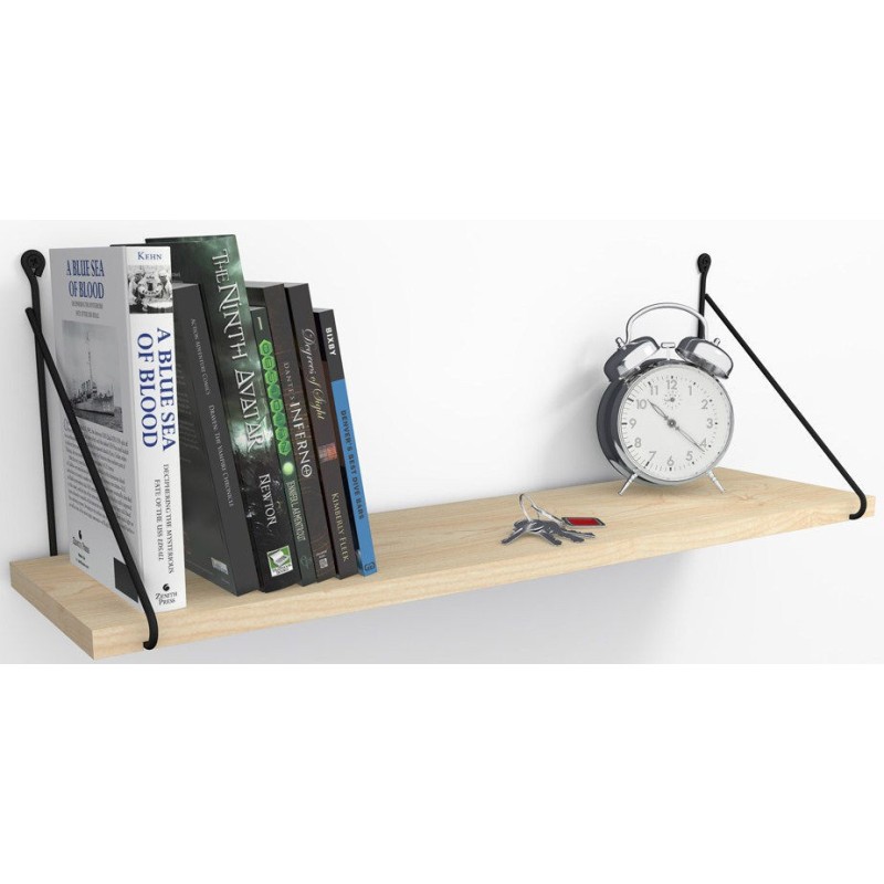 6015_0-800x800 Ράφι τοίχου Armoni Birch μελαμίνη 72x20x20cm ed6015 - Image 1