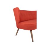 Καναπές διθέσιος Bienville κεραμιδί 141x73x77cm ed6022 - Image 3