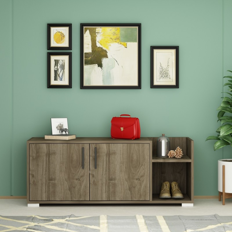 6035_0-800x800 Έπιπλο εισόδου Sunrise καρυδί μελαμίνη 110x35x49 8εκ ed6035 - Image 1