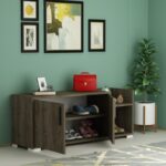 Έπιπλο εισόδου Sunrise καρυδί μελαμίνη 110x35x49 8εκ ed6035 - Image 5