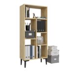 Βιβλιοθήκη Penta Sapphire μελαμίνη 60x29 6x138 6εκ ed6046 - Image 4