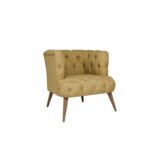 Πολυθρόνα Ovest Milky Brown 75x80x76cm ed6056