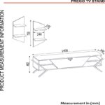 Έπιπλο TV Mimo 140x34 8x49 2cm ed605 - Image 2