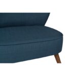 Πολυθρόνα Bienville μπλε ύφασμα 80x72x77cm ed6081 - Image 5