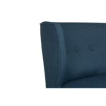 Πολυθρόνα Bienville μπλε ύφασμα 80x72x77cm ed6081 - Image 3