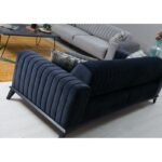Καναπές τριθέσιος Lisa Navy Blue 220x92x77cm ed608 - Image 5
