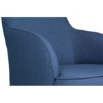 Πολυθρόνα Fine Island Saxe Blue 69x68x107cm ed6098 - Image 5