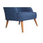 Πολυθρόνα Fine Island Saxe Blue 69x68x107cm ed6098 - Image 4