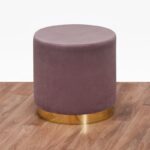 Σκαμπό Barok λιλά 40x40x40εκ ed6106 - Image 2