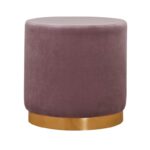 Σκαμπό Barok λιλά 40x40x40εκ ed6106 - Image 3