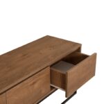 Έπιπλο τηλεόρασης Milo 140x40x50cm μελαμίνη ed610 - Image 3