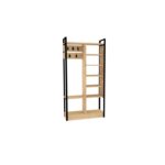 Έπιπλο εισόδου Begonya Sapphire μελαμίνη μεταλλικός σκελετός 90x33x180εκ ed6122 - Image 3