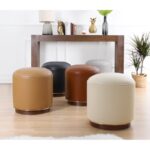 Σκαμπώ Milotte Camel 43x42cm ed6124 - Image 2