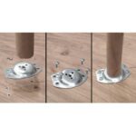 Γραφείο Fabio Atlantic Pine 120x60x77cm ed612 - Image 2