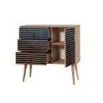 Μπουφές Verybox oak μελαμίνη 90x40x90cm ed6171 - Image 4