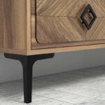 Έπιπλο τηλεόρασης Samba καρυδί μελαμίνη 180x35x52cm ed6189 - Image 3