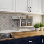 Ράφι τοίχου Pare άσπρη μελαμίνη 72x18x37cm ed6203