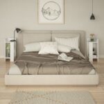 Κομοδίνο Elos λευκή μελαμίνη 25x25x60cm 2τεμ ed621