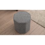 Σκαμπό Hexa γκρί 40x40x42εκ ed6231