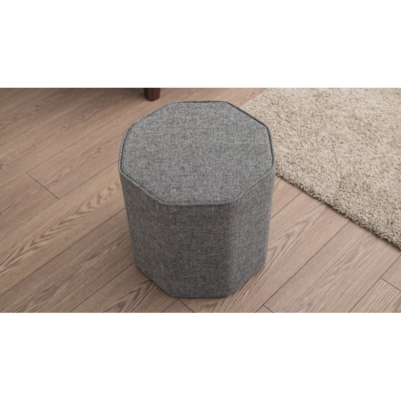 6231_0-800x800 Σκαμπό Hexa γκρί 40x40x42εκ ed6231 - Image 1