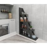 Βιβλιοθήκη Arven ανθρακί μελαμίνη 100x29 5x150εκ ed6233 - Image 5