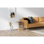 Βοηθητικό τραπέζι Star καρυδί μελαμίνη 30x40x50cm ed6248