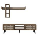 Έπιπλο tv Logo 180x35x49 2cm μελαμίνη ed6260 - Image 3