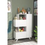 Ντουλάπι Bambalina άσπρο μελαμίνη 80x31 5x122εκ ed6337