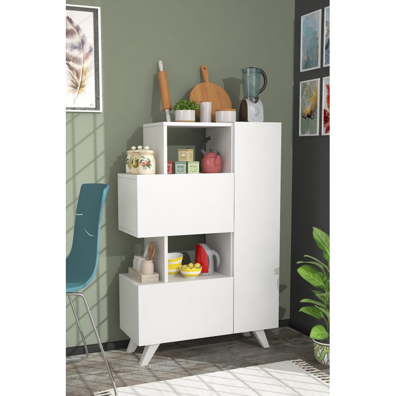 6337_0-800x800 Ντουλάπι Bambalina άσπρο μελαμίνη 80x31 5x122εκ ed6337 - Image 1