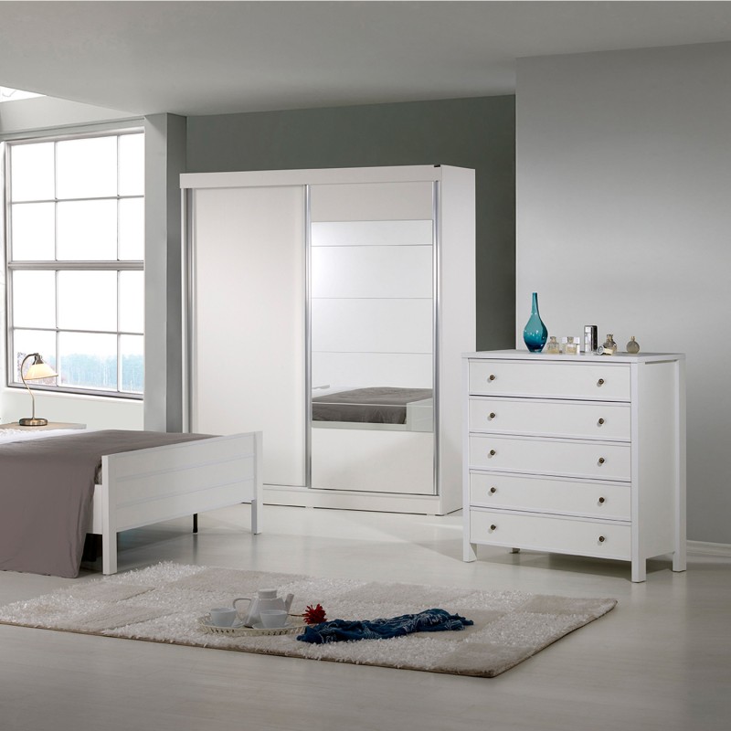 6360_0-800x800 Συρταριέρα Rio 100x47x110cm μελαμίνη ed6360 - Image 1