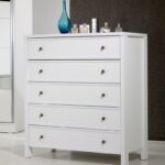 Συρταριέρα Rio 100x47x110cm μελαμίνη ed6360 - Image 3