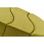 Σκαμπώ Alia πράσινο βελούδο 120x40x80cm ed6372 - Image 3